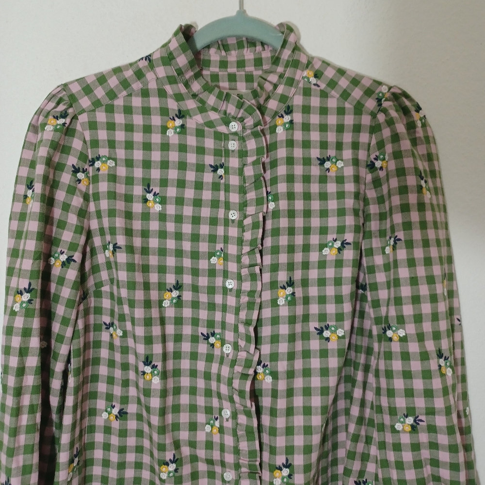 Boden Helena Brushed Cotton Top - Picture 5 of 8